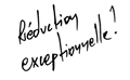Rduction exceptionnelle