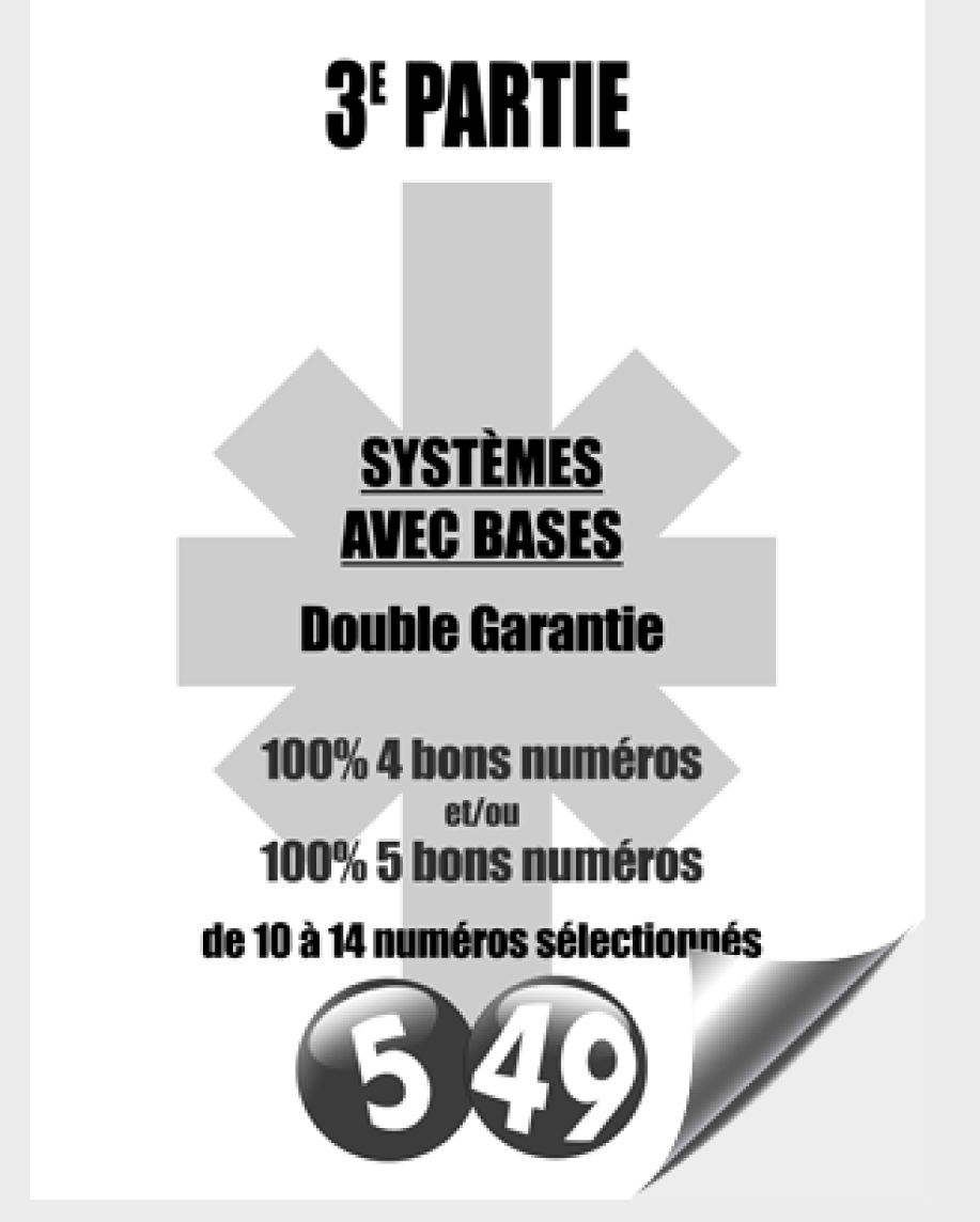 Dcouvrez ces nouveaux systmes Loto et leur garantie mathmatique 5 bons rsultats