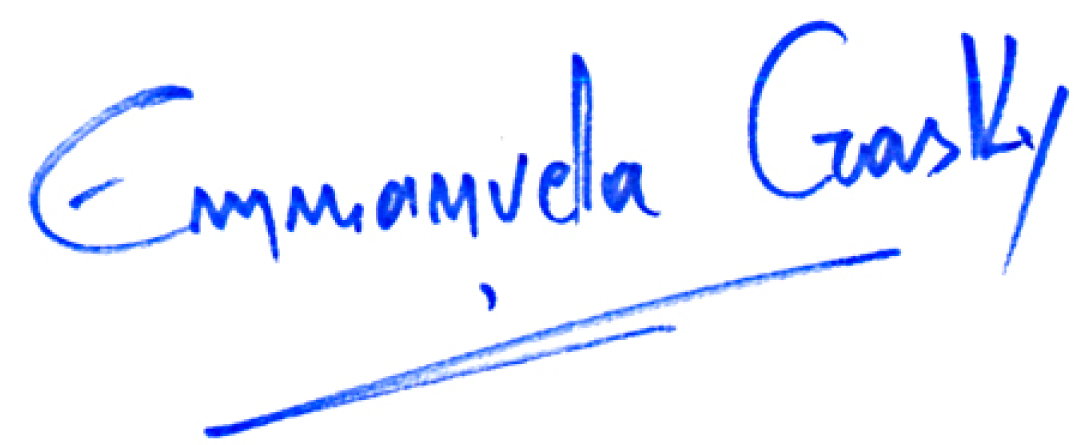 Signature de Mme Crasky Bien à vous !