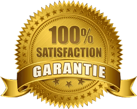 Satisfaction 100% garantie