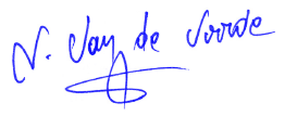 N Van de Voorde N Van de Voorde