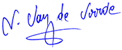 Signature Van de Voorde