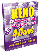 Nouvelles Stratégies Keno 4 Gains