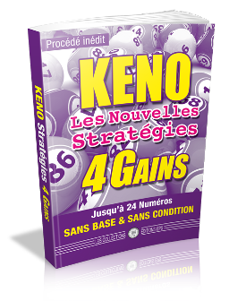 La mthode STRATEGIES KENO 4 GAINS