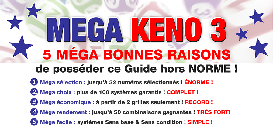 mega keno 3