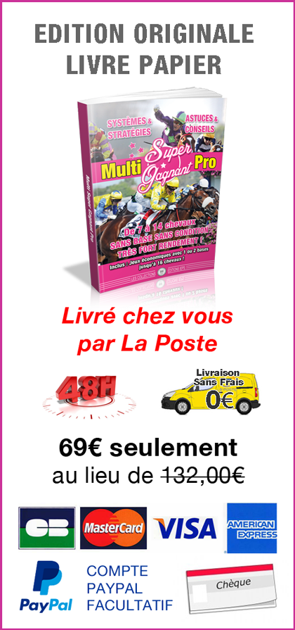 Oui, je commande la version livre et ses 50 systmes pour jouer de 7  16 chevaux