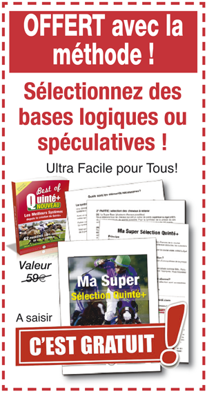 Offert avec la methode: Ma Super S�lection Quint�+