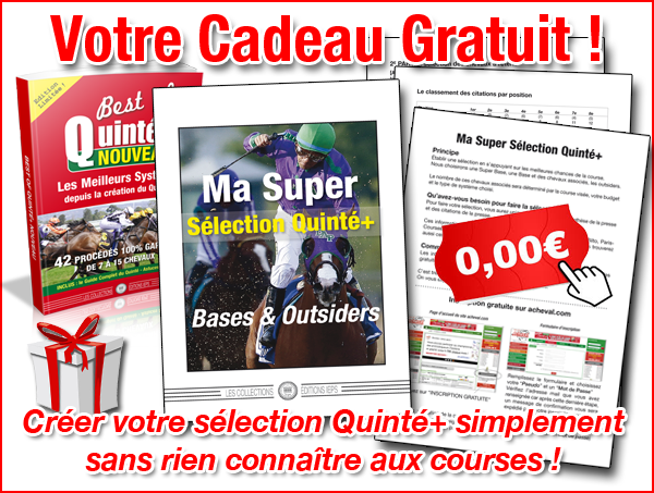 Si vous achetez Maintenant, recevez ce magnifique cadeau pour s�lectionner vos chevaux