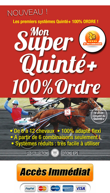 mon super quinte ordre je recommande