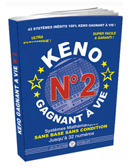 Après inscription, vous obtiendrez toutes les informations sur Keno Gagnant à Vie N°2