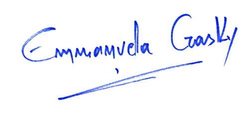 Signature de Emanuella Crasky, responsable clientèle IEPS 