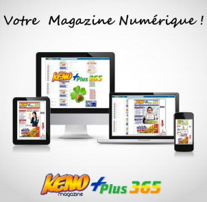 Votre magazine Numerique kenoplus365.com sur oridanteur tablette et telephone mobile !