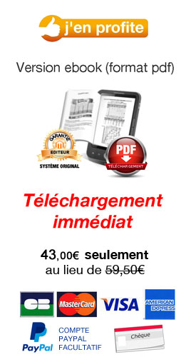 Oui, je prfre la version ebook tlchargeable aprs paiement !