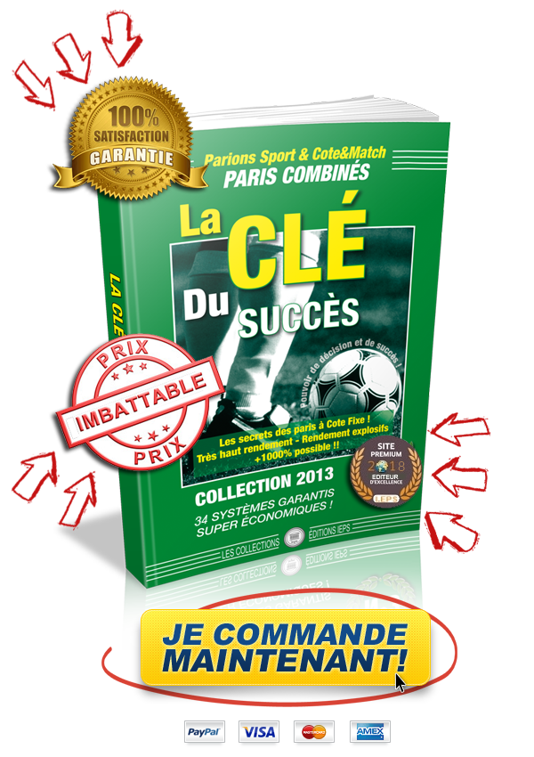 la cle du succes cote et match je commande