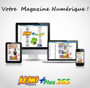Votre magazine Numerique kenoplus365.com sur oridanteur tablette et telephone mobile ! 