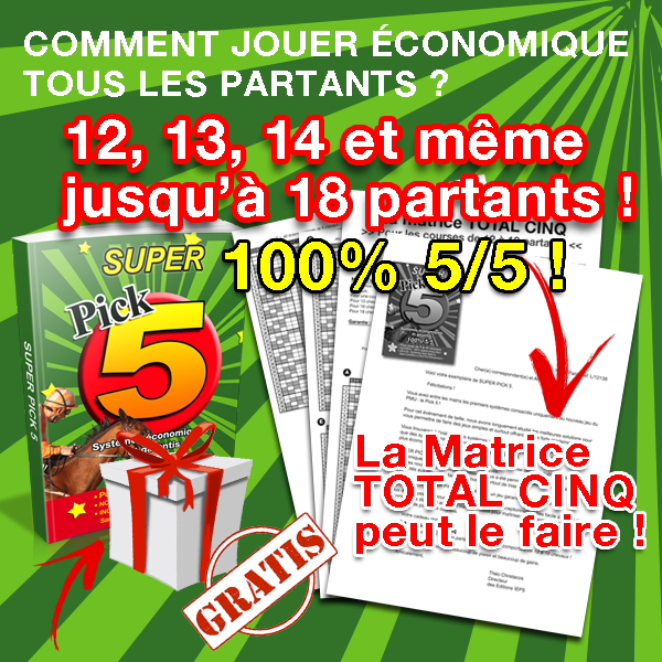 Votre cadeau Total Cinq, sera joint  votre commande que vous choisissiez le livre ou l'ebook